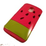 Funda Protector Mixta Motorola Moto G 2da Gen Sandia Rosa / Verde (15004245) by www.tiendakimerex.com